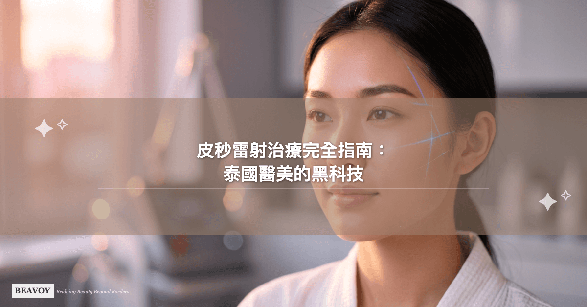 皮秒雷射治療完全指南：泰國醫美的黑科技為何吸引台灣女性？